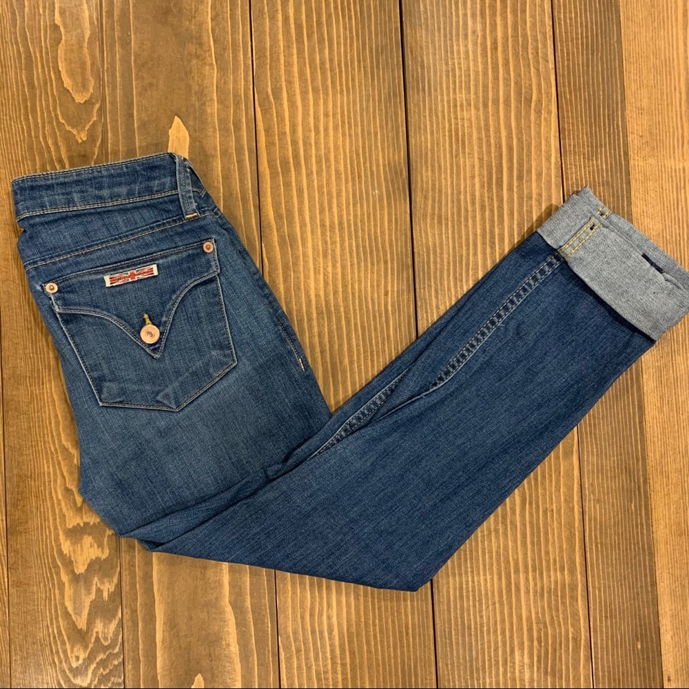 Hudson • Straight Flood Cuff Jean • Bacara